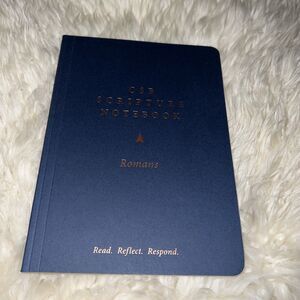 CSB Scripture Notebook Romans Paperback New Read Reflect Respond Navy Blue